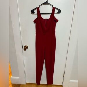 Windsor Red one piece jumpsuit